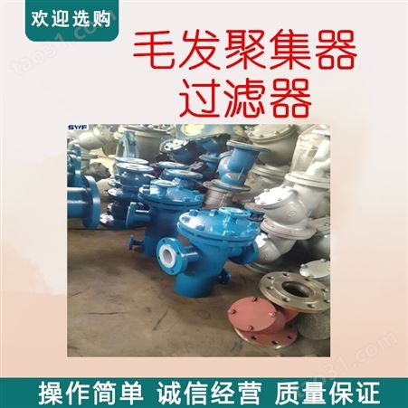黑龙江远湖厂家供应 桶式过滤器 毛发聚集器价格 蓝式过滤器选型