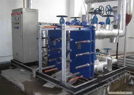 石家庄热交换站设备施工  灵寿热泵安装管路  新乐空气能安装施工