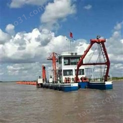 厂家出售绞吸式清淤船 大型清淤船售价 沙霸王机械