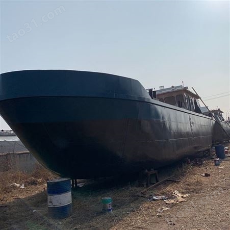 开底运输船厂家出售 带船检内河运输船 80方内河运输设备供应商