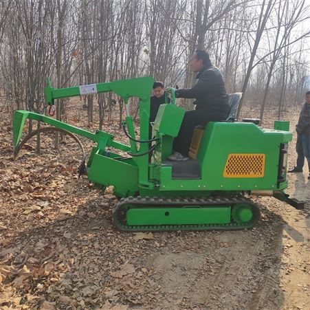蚂蚁机械全新树苗挖树机 多功能工业绿化挖树机 履带一体式挖树机