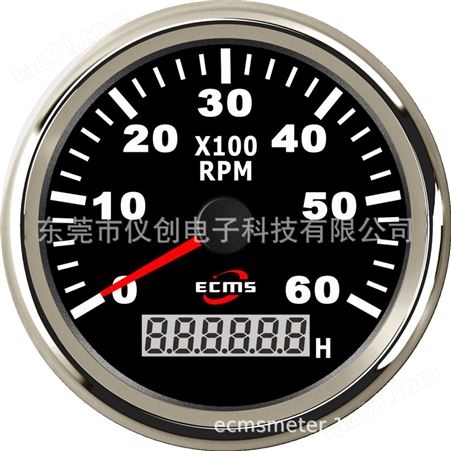 仪创 ECMS 900-00011 步进电机式转速表 船外机转速表3000-8000转