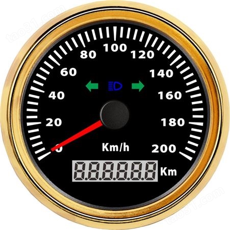 信创 ECMS 910-00889 摩托车电动车用速度里程表 带远光灯左右转向灯 仪表