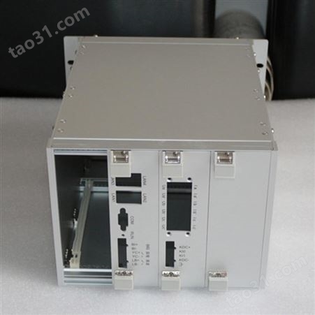 佰懿2U工控服务器插箱9个硬盘铝型材机箱 面板标准可定制