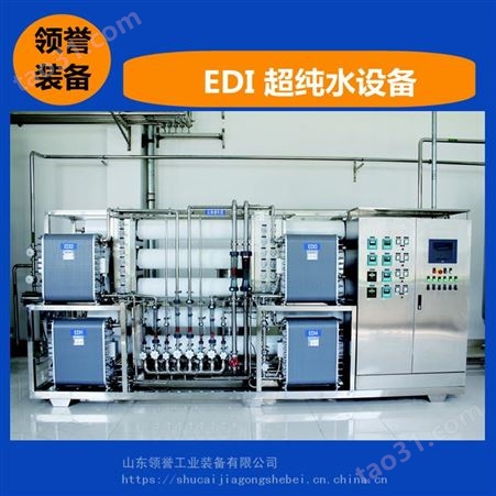 领誉 厂家 EDI纯水设备 EDI高纯水处理装置