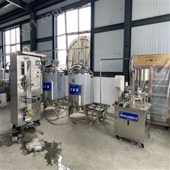 益众巴氏袋装奶生产线 小型乳品厂奶制品杀菌机器