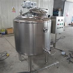 益众巴氏消毒罐 200L巴氏鲜奶生产设备 厂家纯奶发酵罐