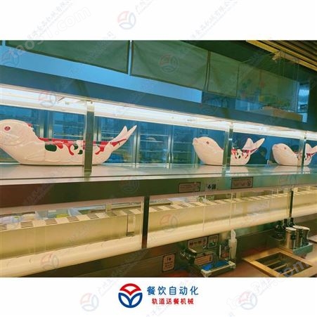 能送餐的轨道小火车 智能小火车送餐系统 广州昱洋Y-AU-G1微型列车传菜机