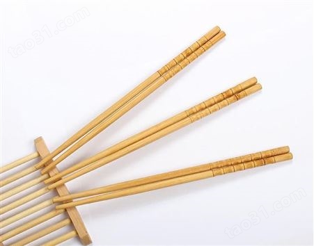 葫芦筷无漆酒店花瓶筷定制 碳化工艺筷 竹制无漆筷子环保筷子