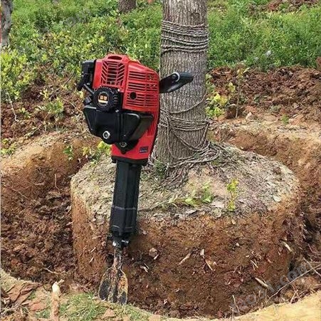 断根式汽油挖树机 圣鲁铲头式起树机 果园移苗挖树机