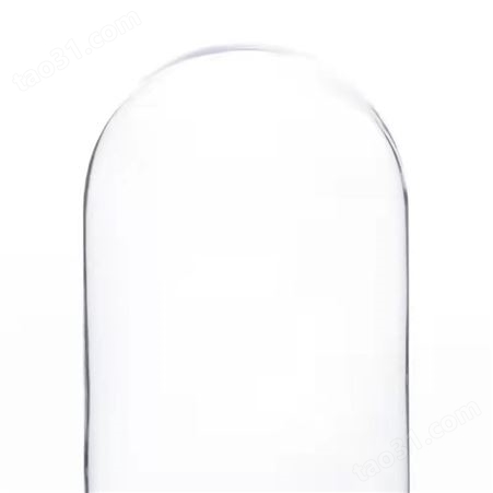 玻璃罩子透明展示罩干花工艺品装饰防尘罩花房粘土蜡烛透明展示盒
