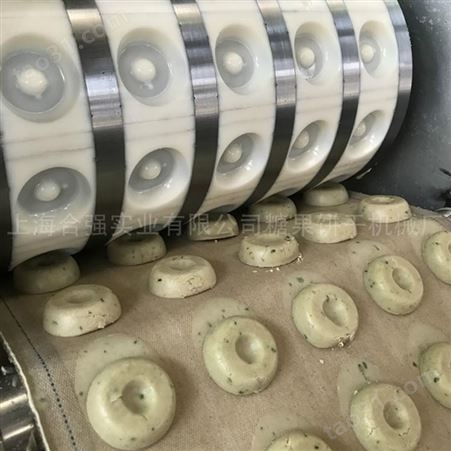 上海合强供应全自动燕麦片饼干成型机 酥性辊印糕点机 休闲食品机械工厂