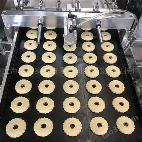 上海合强厂家供应HQ400/600型曲奇饼干机 曲奇糕点设备制造商 小型扭花曲奇机价格