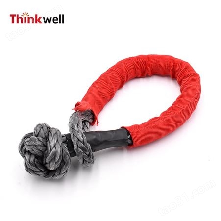 各规格 soft shackle 卸扣 软卸扣 绳卸扣 软连接 疙瘩绳 拖车绳