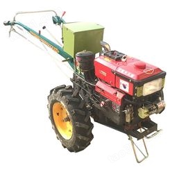 果园大棚手扶拖拉机 小型农用耕地机方便好用 水田旋耕机
