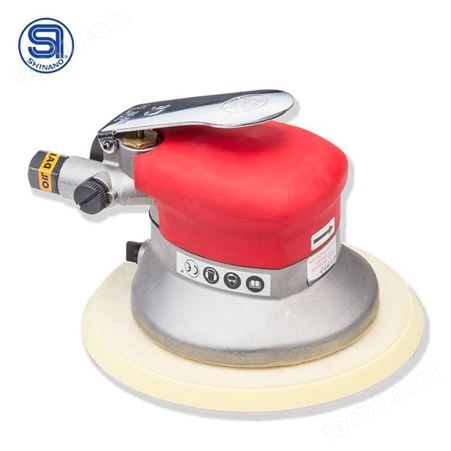 日本SHINANO信浓SI-3103-6A气动砂纸机6寸气动打磨机磨光机研磨机