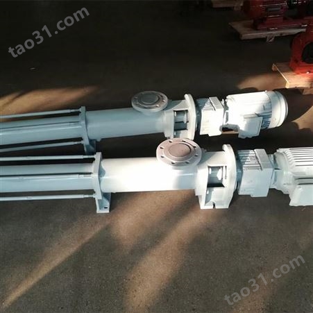 沥青保温螺杆泵 高压单螺杆泵 小型单螺杆泵 种类繁多 型号多样