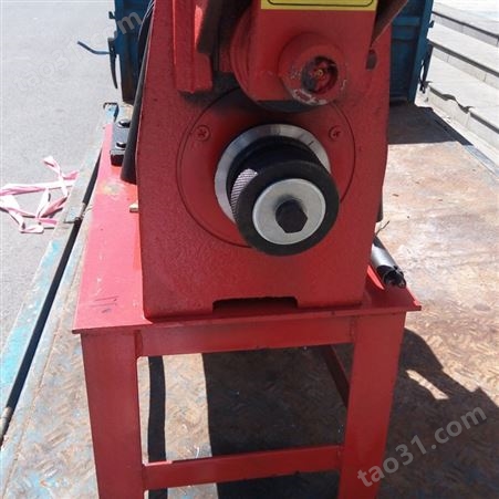 镀锌管子沟槽机 76-219mm电动钢管滚槽机 纯铜线电机