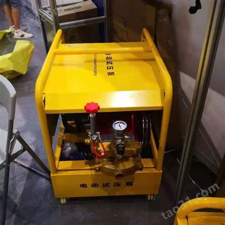 三缸大流量电动试压泵  PPR水管压力测试机  地暖打压机