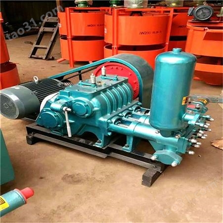 BW250砂浆注浆机 三缸往复式活塞注浆泵 可调节高压灌浆机