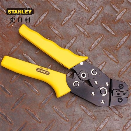 史丹利工具B系列连续端子压接钳 长190MM 范围0.5-2.5MM2  84-856-22   STANLEY工具