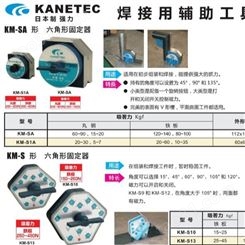 永磁固定座KM-SA日本KANETEC永磁铁六角支架强力
