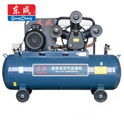 东成 皮带式空气压缩机 大型工业级高压气泵 Q3E-FF-0.9-8 /台