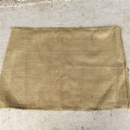 老式麻布编织袋防汛装沙麻袋吸水膨胀袋55*65cm袋防洪麻袋 威固