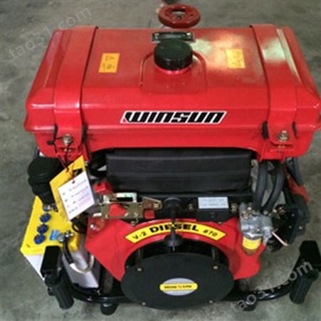 向力 原厂原装BJ18-C原装25马力消防真空泵 环保型柴油手抬机动泵