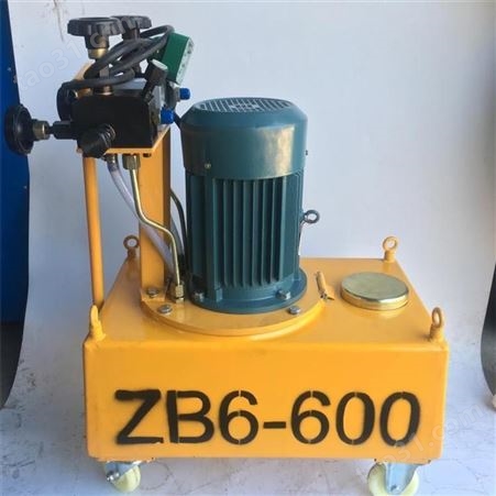 青海海西州预应力张拉电动油泵 高压油泵 钢绞线张拉机具