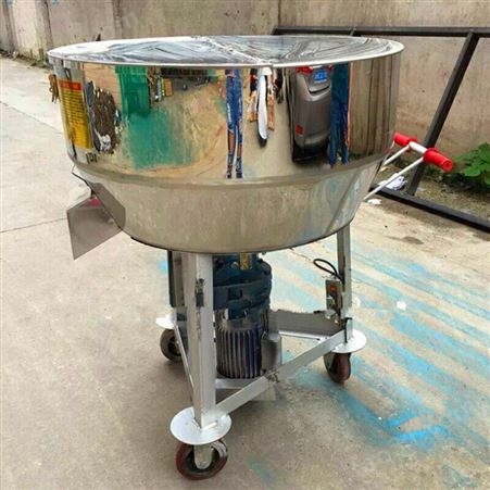食品级混料搅拌机 恒翔不锈钢干粉均匀搅拌机 150kg电动拌草机