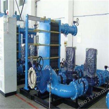 供暖汽水换热器 社区供暖 水水热交换器机组 管壳式汽水换热器