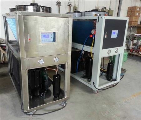 淋膜冷水机 开炼冷水机 挤出机用冷水机   辽宁海安鑫机械HAXW-159.1e螺杆式冷水机组