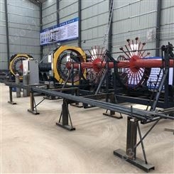 山东济宁钢筋笼滚笼机设备厂家 钢筋笼加工机械 自动钢筋笼机