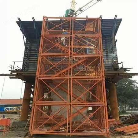 如祥制作 安全爬梯梯笼 箱式安全梯笼 组合框架式安全梯笼