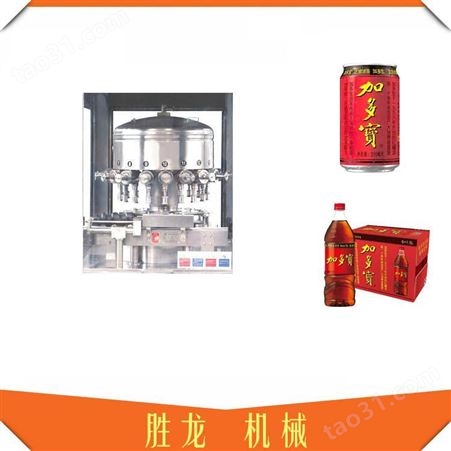 凉茶灌装机 外调式高精度自动灌装机生产厂家 胜龙机械SL-L