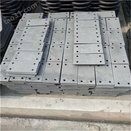 铁路混凝土箱梁声屏障配件H钢立柱预埋渗锌定位钢板Q235