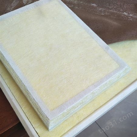 奎峰优质供应工程墙面用树脂边框布艺软包吸音板 质轻耐用 装饰性强
