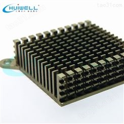 电脑服务器主板CPU芯片金属散热器装置 铝合金散热片模块组件定制
