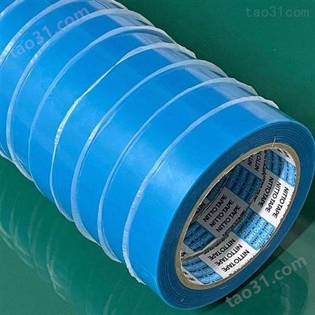 蓝色冰箱胶带 订购电路板固定胶带 pet蓝色工业胶带 表面固定保护不残胶