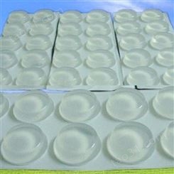 厂家销售 透明防撞胶垫 半球形玻璃胶垫 防滑硅胶垫 透明脚垫 密封圈