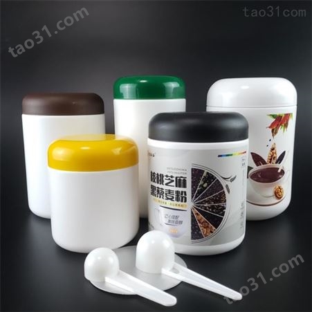 依家 粉剂塑料桶白色 蛋白粉罐 原料精选
