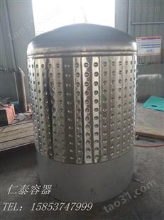 不锈钢桶立式密封储酒罐规格型号均可定制 不锈钢双层储酒罐