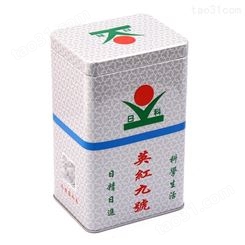 清远制罐 茶叶铁盒包装厂家 生产铁皮盒 英红九号铁盒子做茶叶罐 麦氏罐业