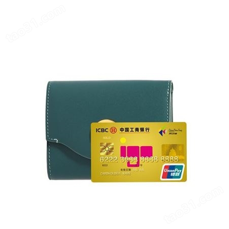 女士钱包英文韩版新款简约小巧可爱真皮折叠多卡位零钱包手拿女包