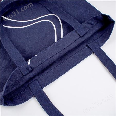 帆布袋生产基地文艺棉布手提袋定制大容量布兜手提帆布学生补习包