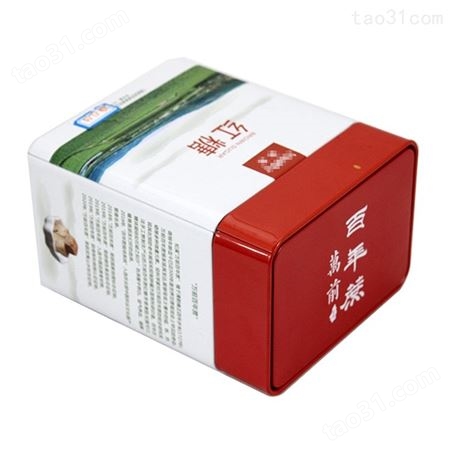 食品包装铁盒生产厂家 250克装红糖包装盒铁盒定制 长方形铁罐生产 麦氏罐业
