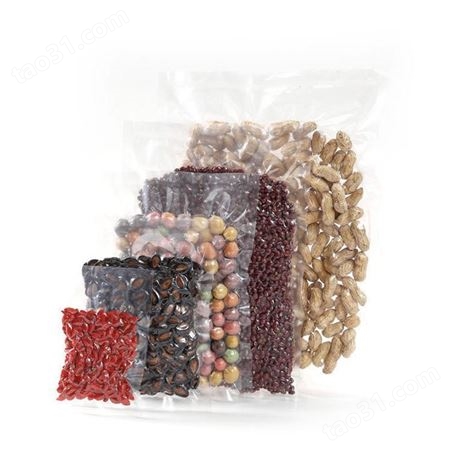 现货真空袋食品真空包装袋透明三边封尼龙塑料密封保鲜袋子塑封袋
