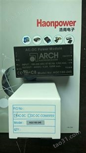 供应中国台湾ARCH AC-DC模块电源 AQC100-24S,AQC100-12S,AQC100-15S,