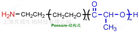 聚乳酸PEG氨基，PLA-PEG-NH2，聚乳酸嵌段聚合物聚乙二醇氨基